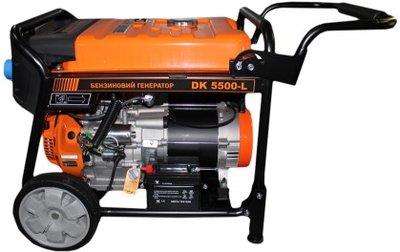 Генератор бензиновий 5.5 кВт GTM DK5500-L із вбудованим АВР 34042 фото