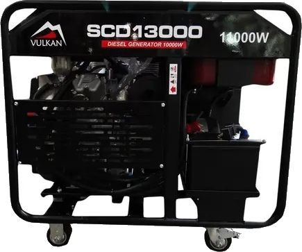 Генератор дизельний Vulkan SCD13000-ІІ 10 кВт 34005 фото