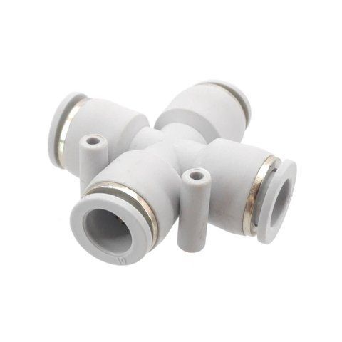 Фитинг пневматический соединительный TSK XPZA 4 (крест) PRM014124 фото