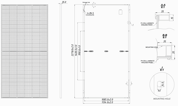 Солнечная батарея BSM570M10-72HPH 000026807 фото