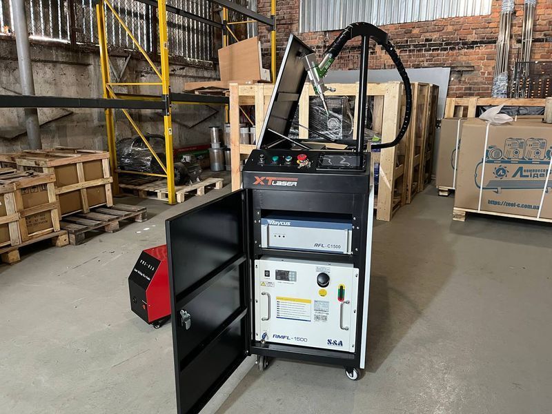 Аппарат лазерный сварочный 3в1 TSK Laser сварка, очиститель, резак Laser21 фото
