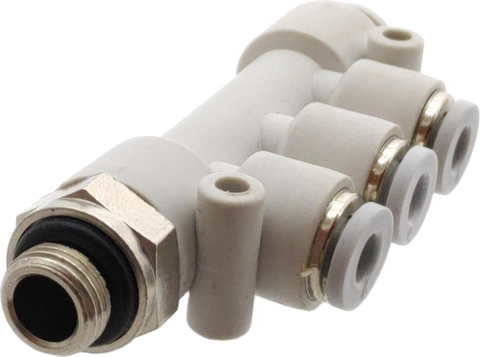 Колектор цанговий TSK LXPKD 6 4 G(01) 1/8" зовнішнє різьблення PRM012009 фото