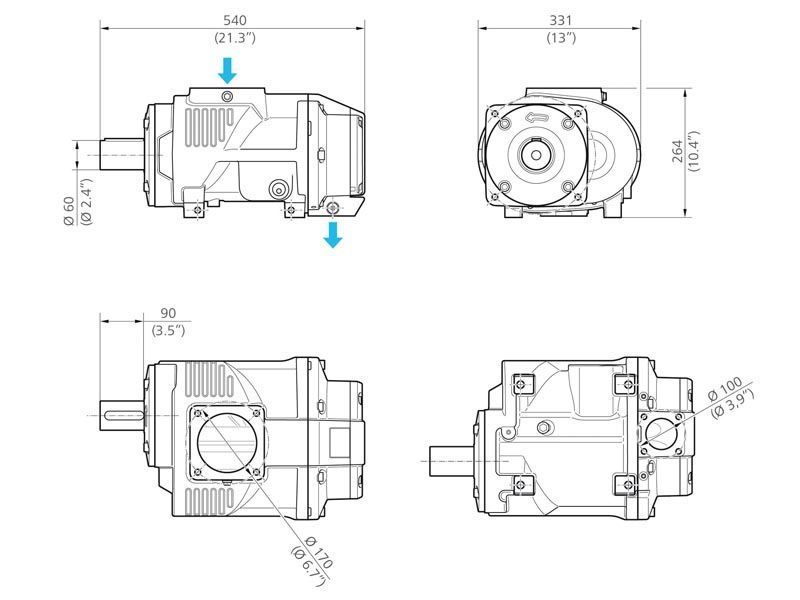 Винтовой блок ROTORCOMP EVO15 V001 PRM015940 фото