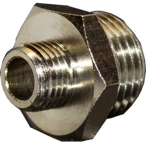 Фітинг різьбовий TSK TP 02030 1/4" - 1/2" із зовнішнім різьбленням 025926 фото
