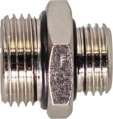 Фітинг різьбовий TSK PSM 3/8" - 1/4" із зовнішнім різьбленням 000026674 фото